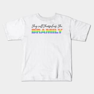 Bramily Rainbow Pride Kids T-Shirt